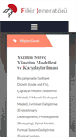 Mobile Screenshot of fikirjeneratoru.com
